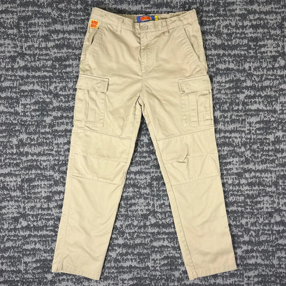 Y2K Empyre Relaxed Fit Cargo‎ Skateboarding Pants Khaki Tan Mens 27 E0153423117C